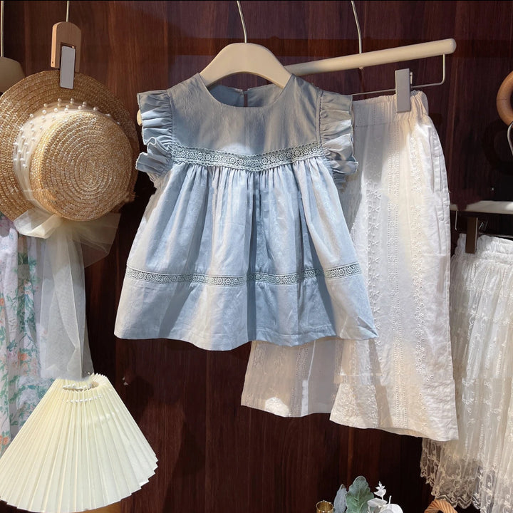 【100-140】Aラインノースリーブトップス