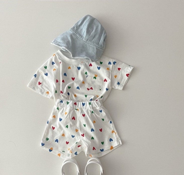【baby＆kids】総柄セットアップ