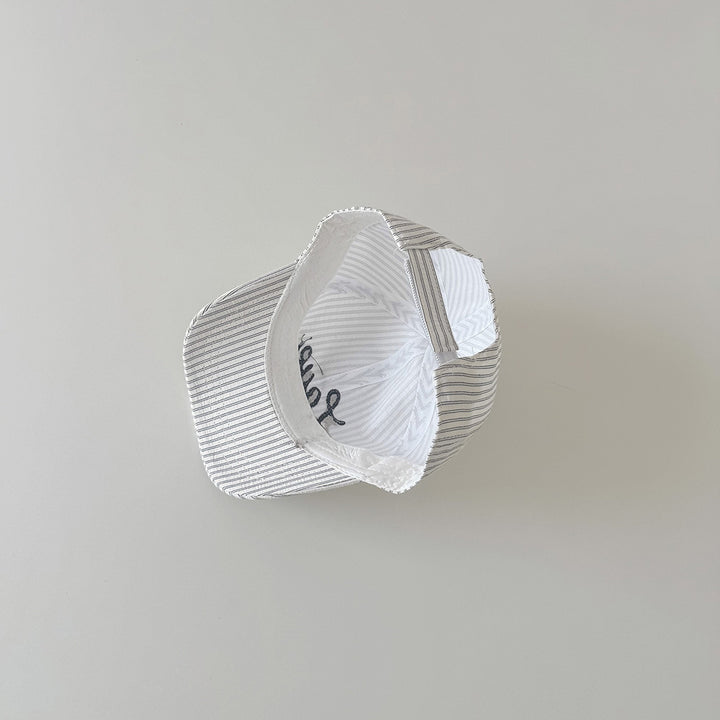 【46-48cm】Loveストライプデザインキャップ