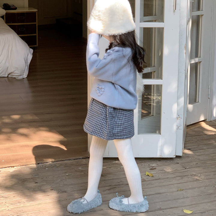 【90-140】ダブルポケットミニスカート