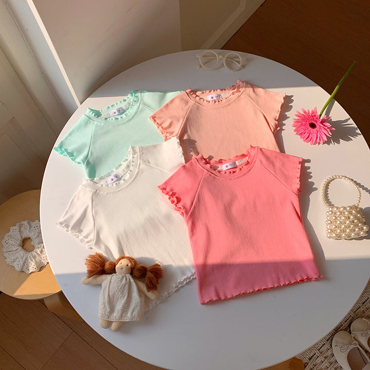 【90-140】シンプルメロウTシャツ