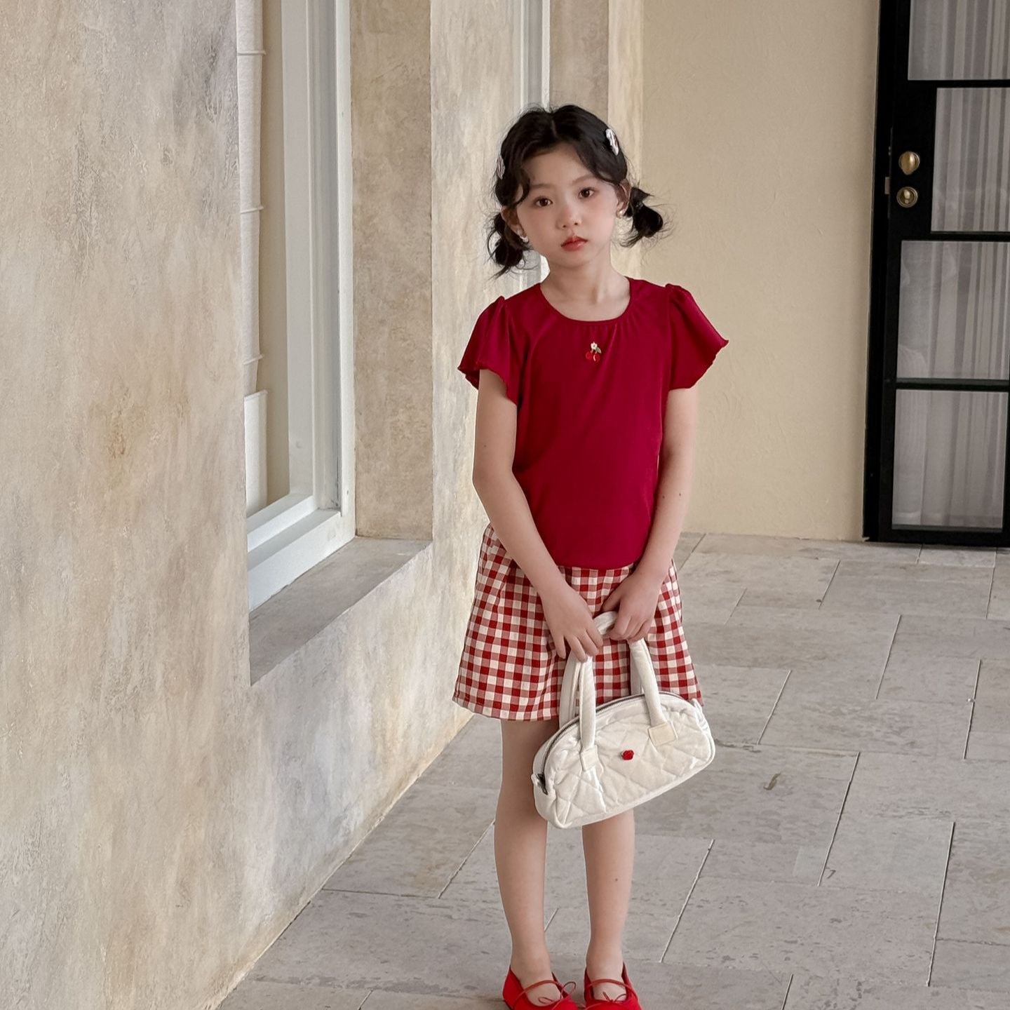 早い者勝ち！FENDI KIDS❤️スカート 6A 子ども服 FARMY スカート チャームツキスカート キッズ 子供服 女の子