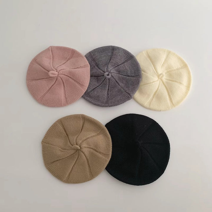 【48-52cm】ワンポイントリボンベレー帽
