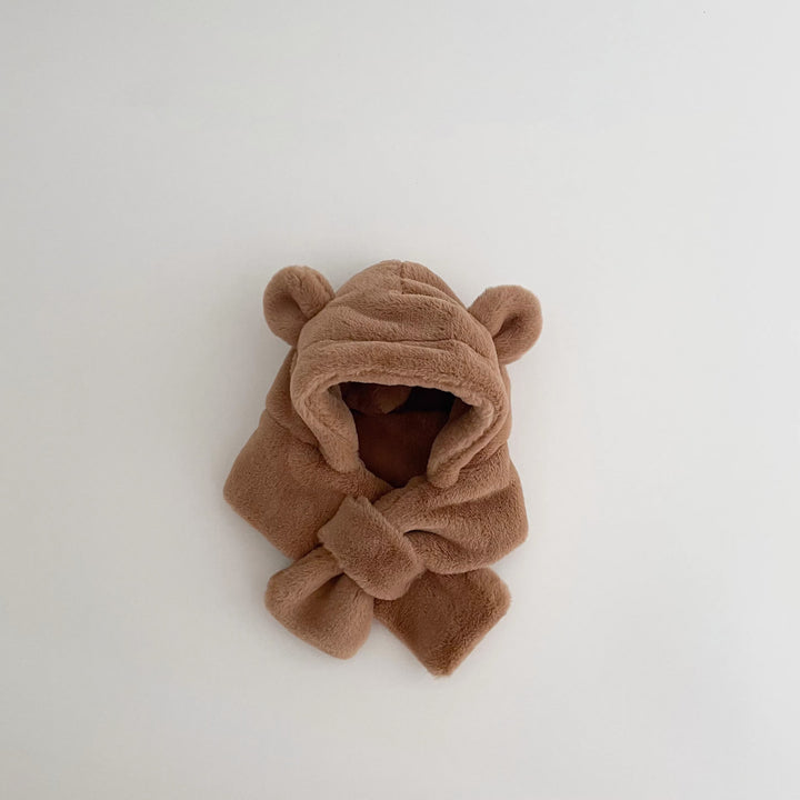 【42-48cm】耳つきフードウォーマー