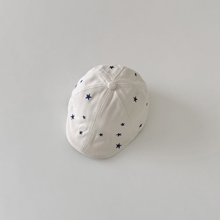 【43-46cm】星柄べビーキャップ