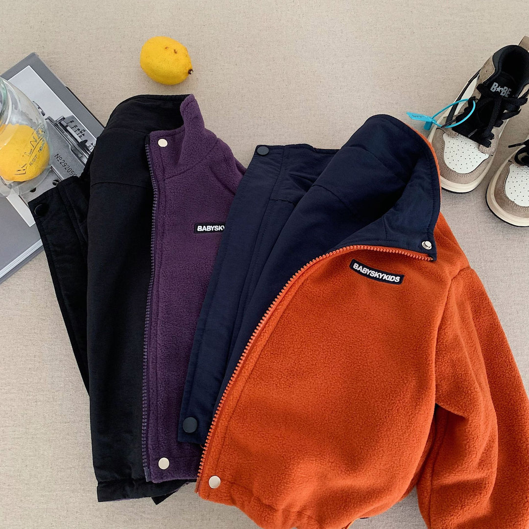 【90-140】リバーシブルブルゾン