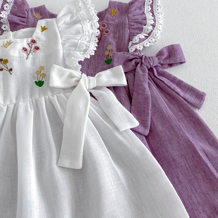 【73-110】ウエストリボンキュートワンピース