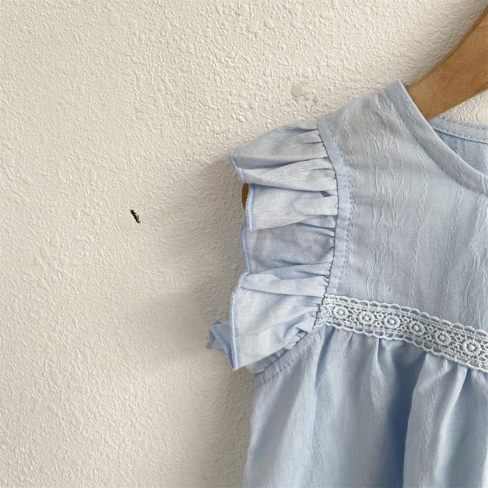 【100-140】Aラインノースリーブトップス