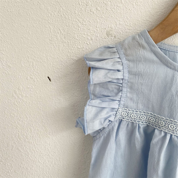 【100-140】Aラインノースリーブトップス