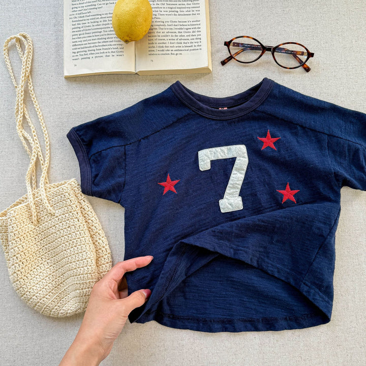 【80-130】スター＆７Tシャツ