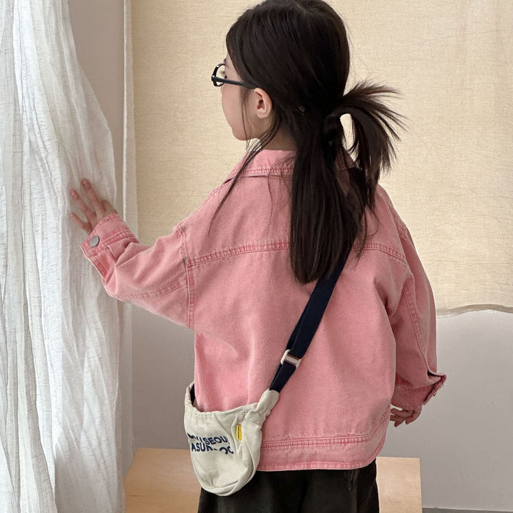 【80-150】カラーデニムジャケット