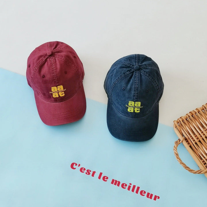 【48-52cm】アルファベットデザインキャップ