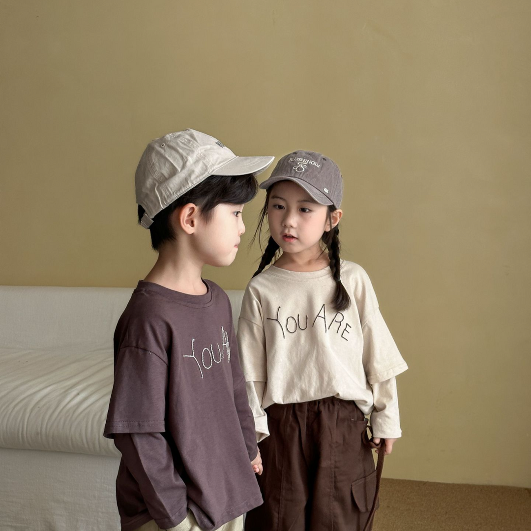 【80-150】YOU AREロングTシャツ