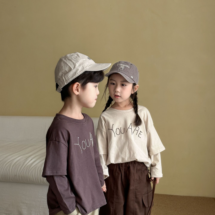 【80-150】YOU AREロングTシャツ