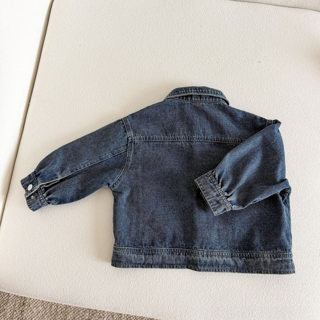 【80-150】シンプルデニムジャケット