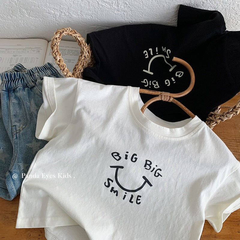 【80-130】スマイルTシャツ