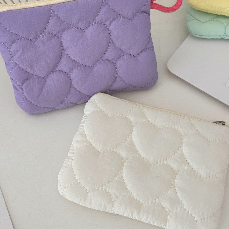 キルティングデザインポーチ