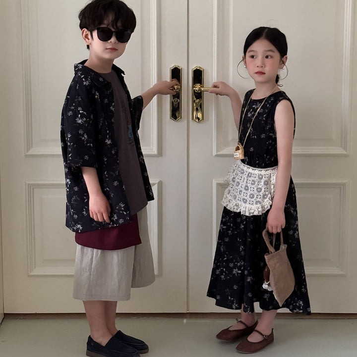 【90-150】カジュアルハーフパンツ