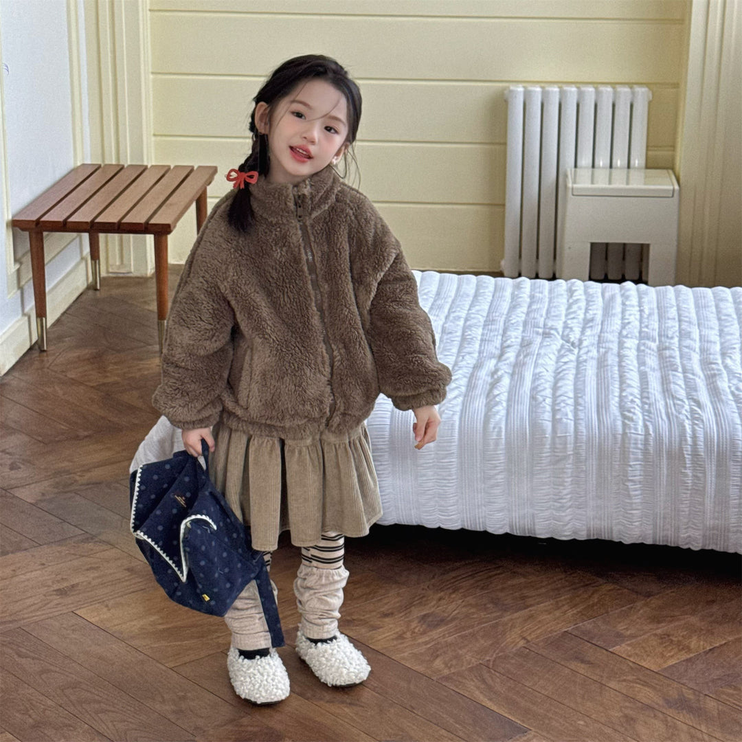 【80-130】サイドラインフリースジャケット