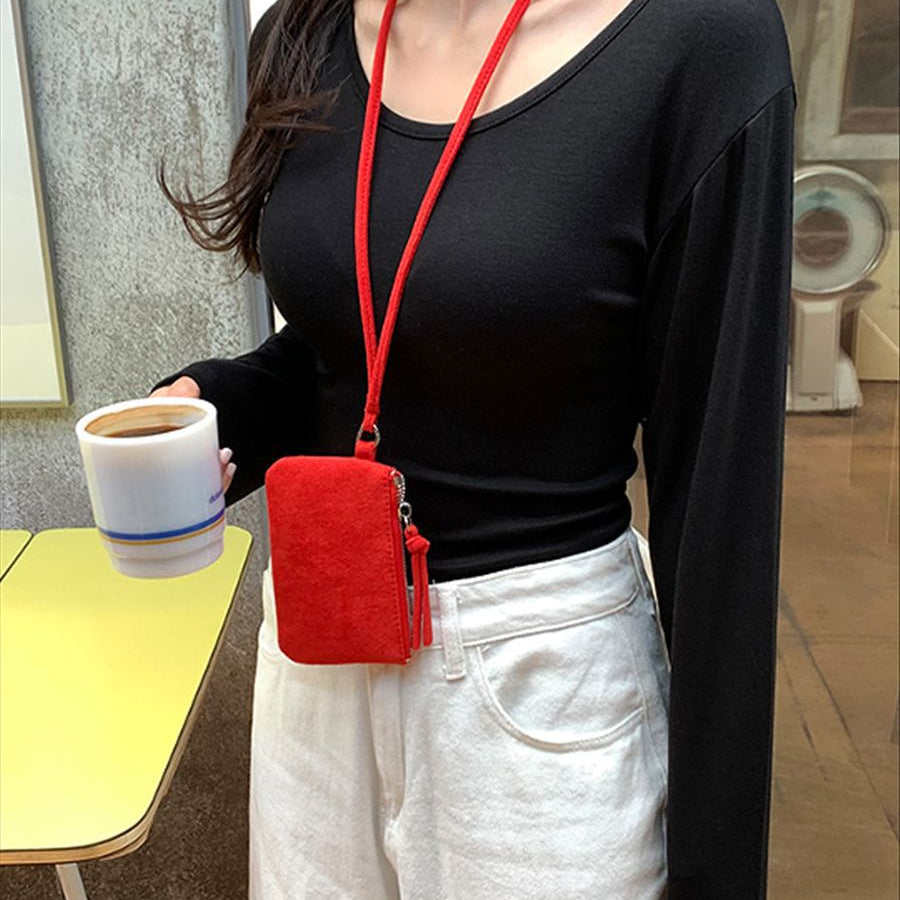 ストラップミニポーチ