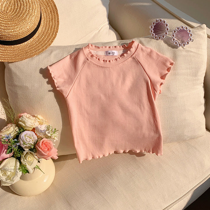 【90-140】シンプルメロウTシャツ