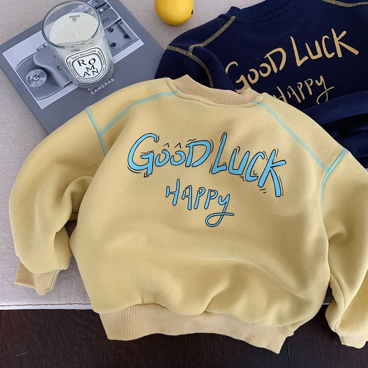 【90-140】GOOD LUCKトレーナー