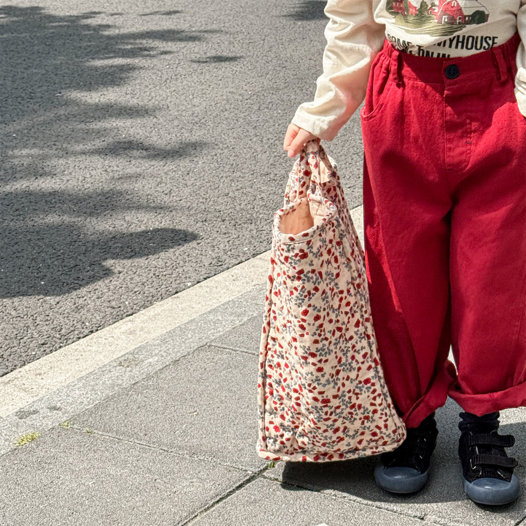 【80-130】シンプルロングパンツ
