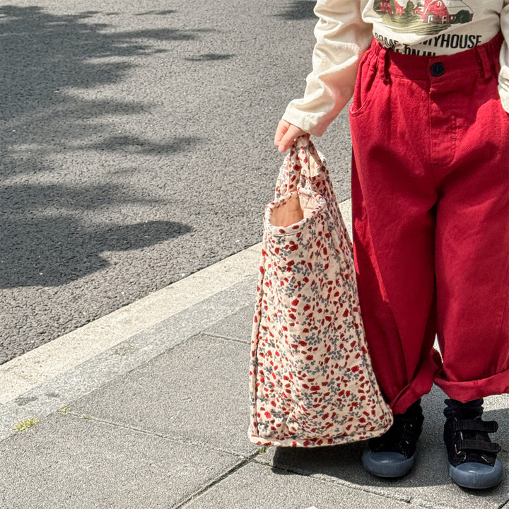 【80-130】シンプルロングパンツ