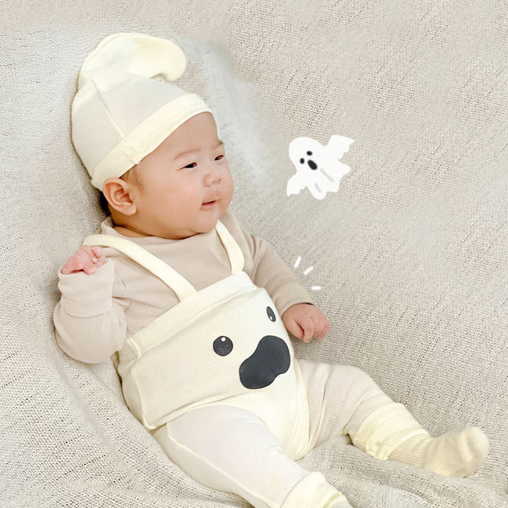 【73-90】帽子付きハロウィンサロペット