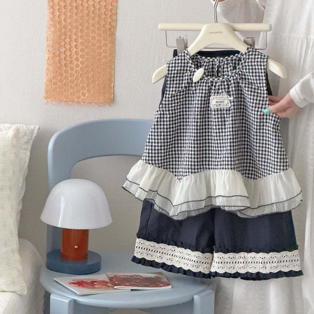 【90-150】ヘムデザインロングパンツ