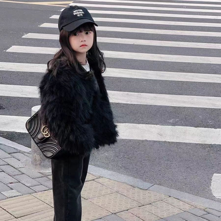 【100-150】フェイクファーコート