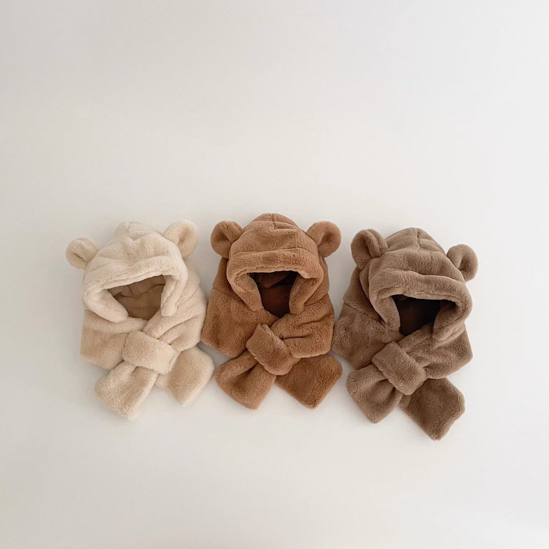 【42-48cm】耳つきフードウォーマー