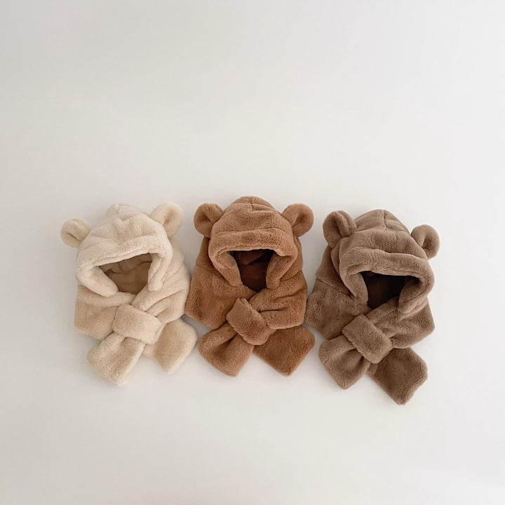 【42-48cm】耳つきフードウォーマー