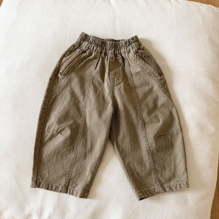【80-150】シンプルボールロングパンツ