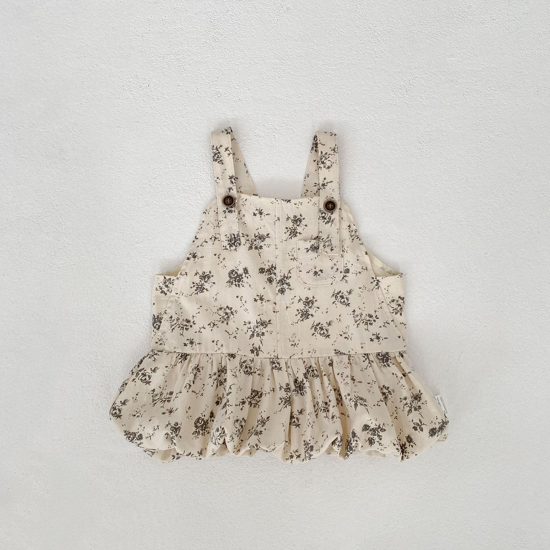 【73-110】裾バルーンサロペットスカート