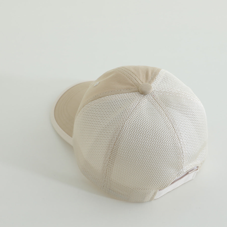 【49-54cm】フロントワッペンメッシュキャップ