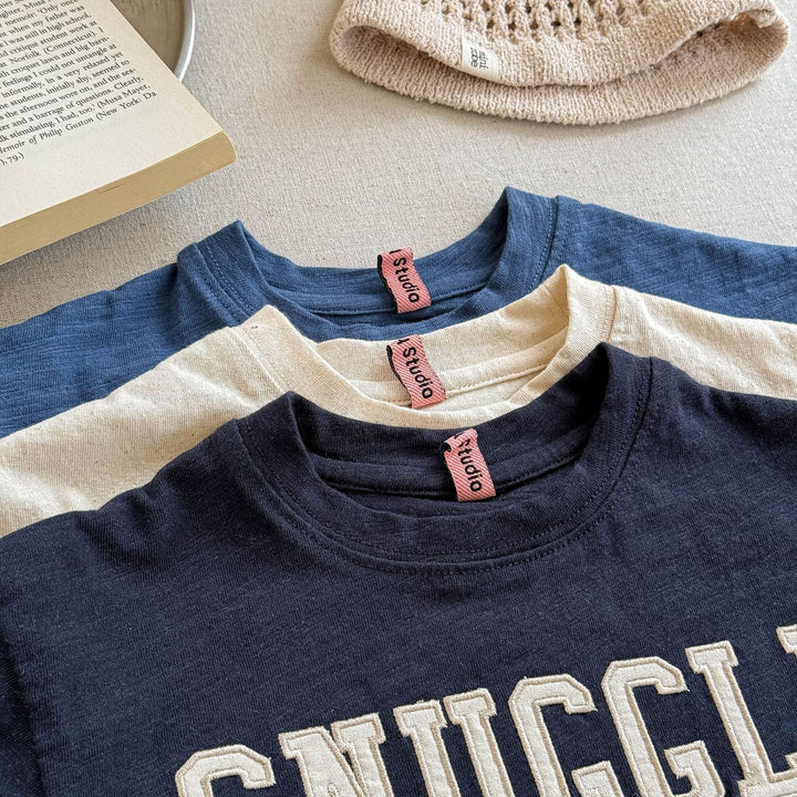 【80-130】ロゴデザインTシャツ