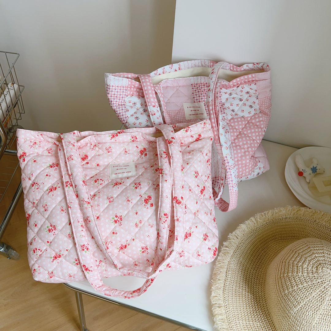 キュートデザインキルティングバッグ