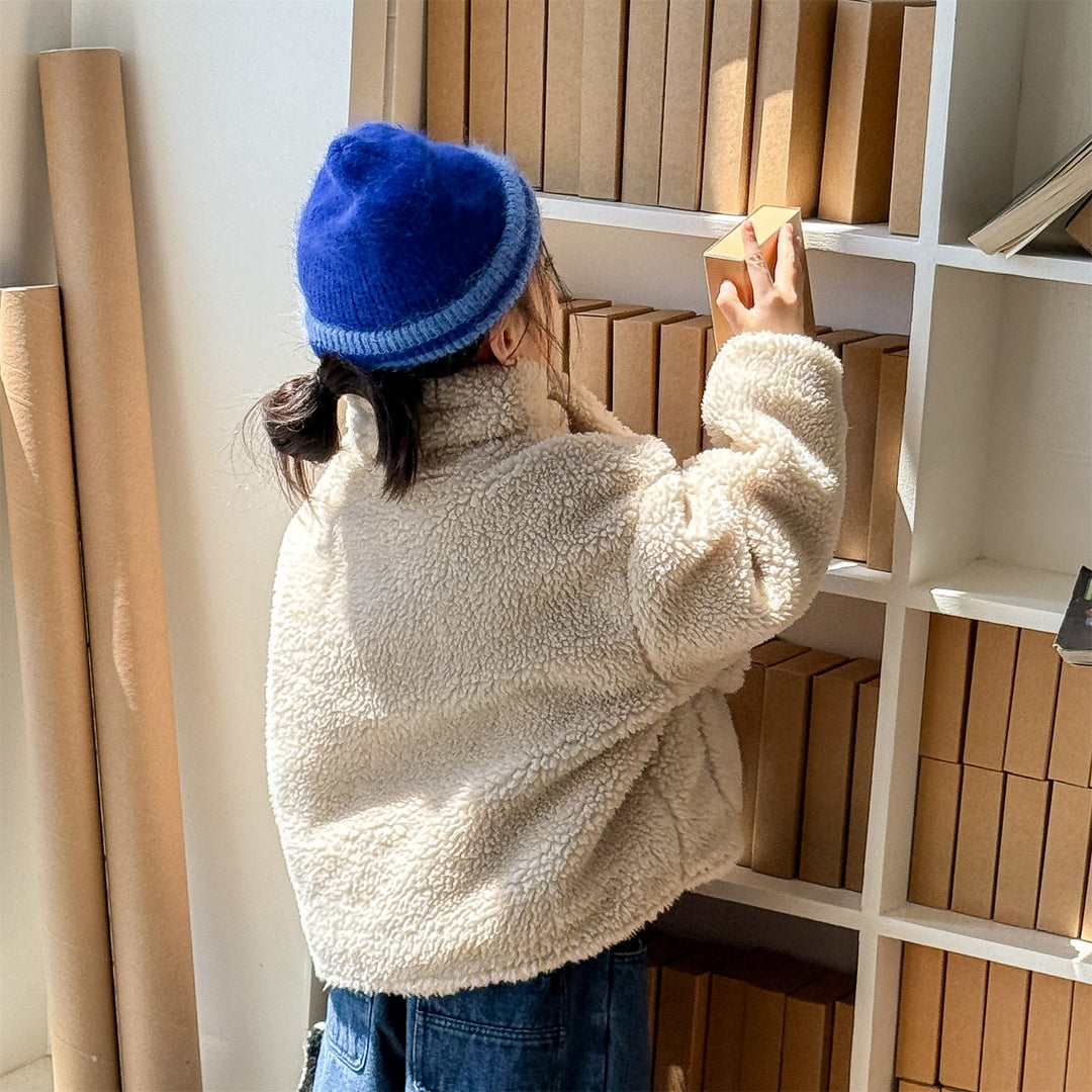 【80-130】マフラー付きボアジャケット