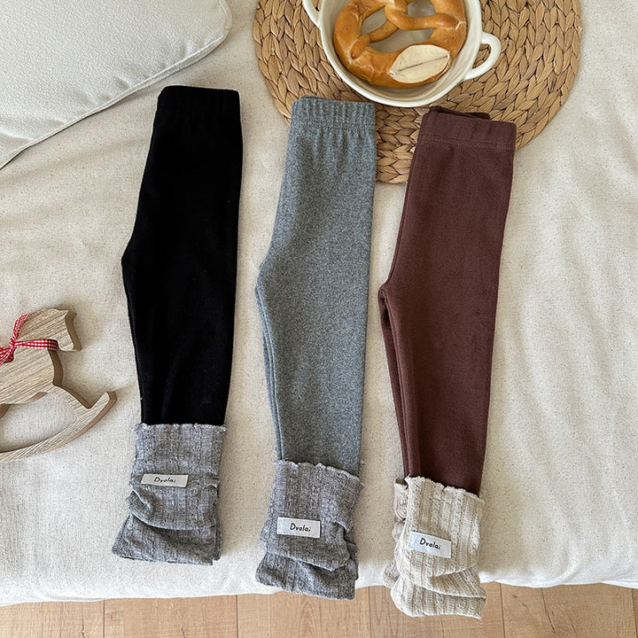 【90-150】レッグウォーマー風レギンス