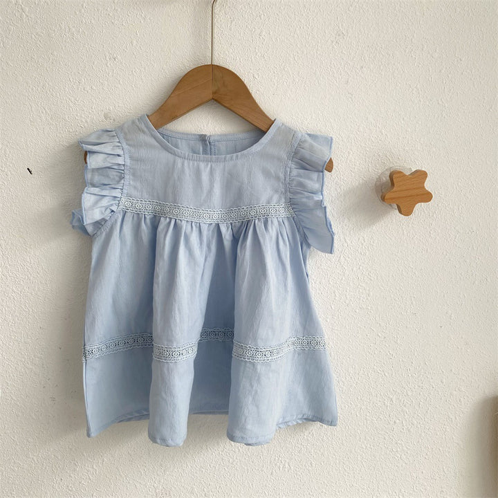 【100-140】Aラインノースリーブトップス