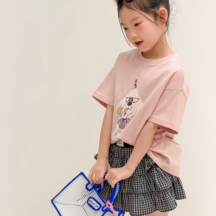 【100-150】アニマルデザインTシャツ