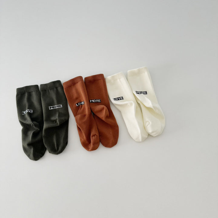 【S-L】バックロゴデザインソックス