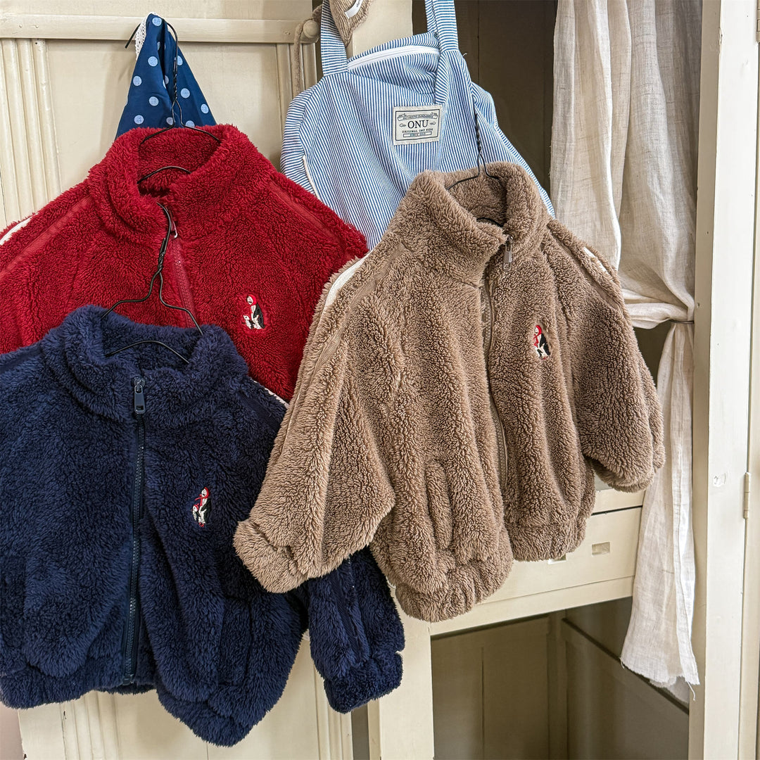 【80-130】サイドラインフリースジャケット