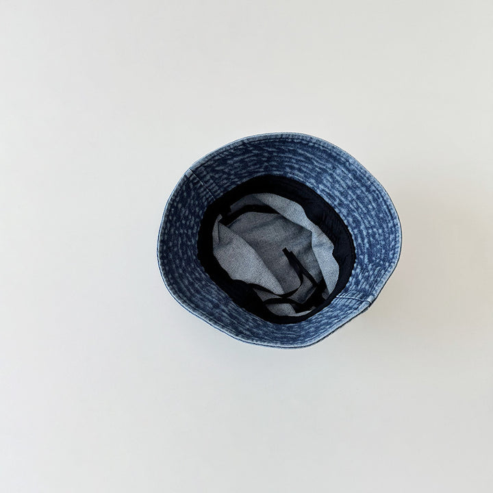 【48-51cm】シンプルデニムバケットハット