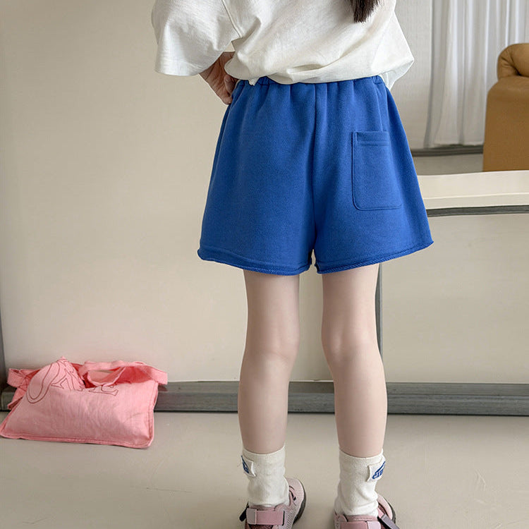 【100-150】カットオフデザインショートパンツ