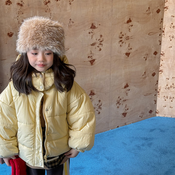 【80-130】フード付き中綿ジャケット