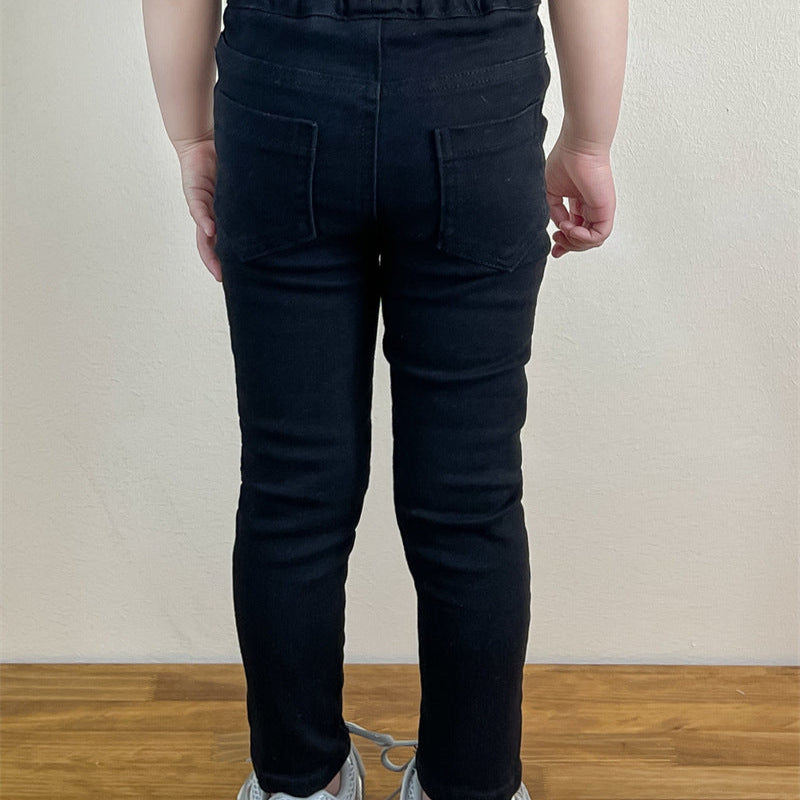 【90-140】スキニーシンプルパンツ