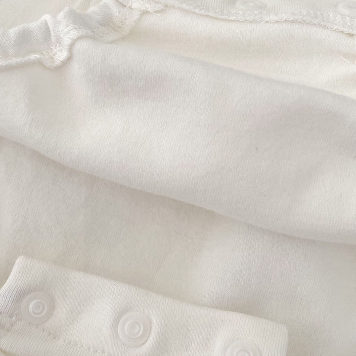 【73-100】ノースリーブチュールロンパース