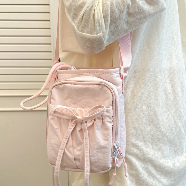 【MOM】リボンモチーフマルチショルダーバッグ